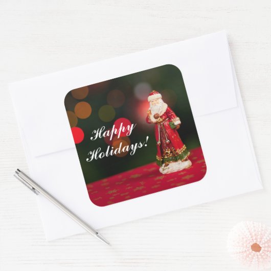 Saint Nicholas Figurine Sticker (Envelop)