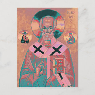 Saint Nicholas Icon Briefkaart