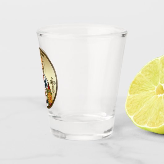 Saint Nicholas Keychain 5 Shot Glas (Rechts)