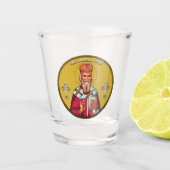 Saint Nicholas Keychain Shot Glas (Voorkant)