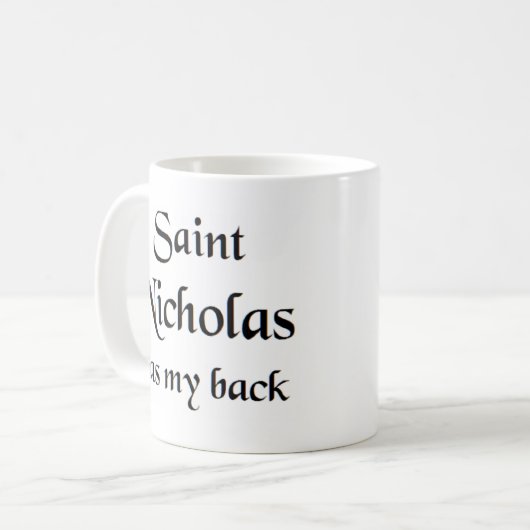 saint nicholas koffiemok (Voorkant links)
