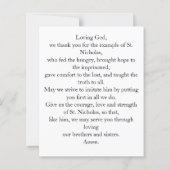 Saint Nicholas orthodox  icon  (Achterkant)