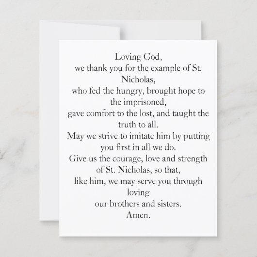 Saint Nicholas orthodox  icon  (Achterkant)