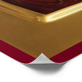 Saint Nicholas orthodox  icon Poster (Hoek)