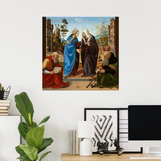 Saint Nicholas - Piero di Cosimo Fine Art Poster (Thuiskantoor)