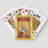Saint Nicholas Pokerkaarten (Achterkant)