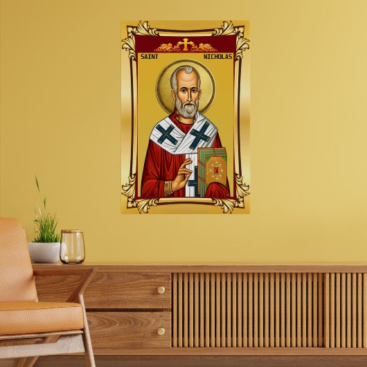 Saint Nicholas Poster (Woonkamer 2)
