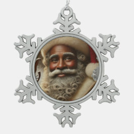 Saint Nick Tin Sneeuwvlok Ornament