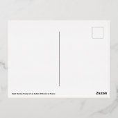 Saint Nicolas Priory in Les Sables d'Olonne Folie Feestdagen Briefkaart (Achterkant)