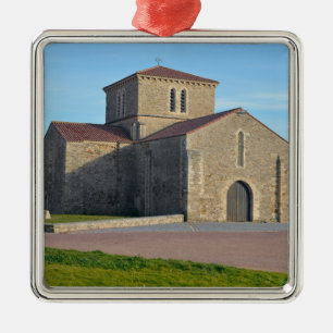 Saint Nicolas Priory in Les Sables d'Olonne Metalen Ornament
