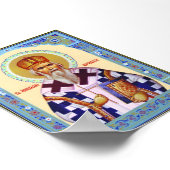 Saint Nikolai Serbian Poster (Hoek)