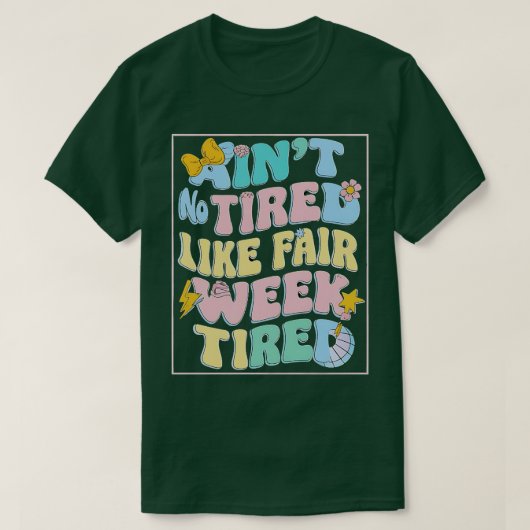 Saint No Tired Like Fair Week Moe T-shirt (Design voorkant)