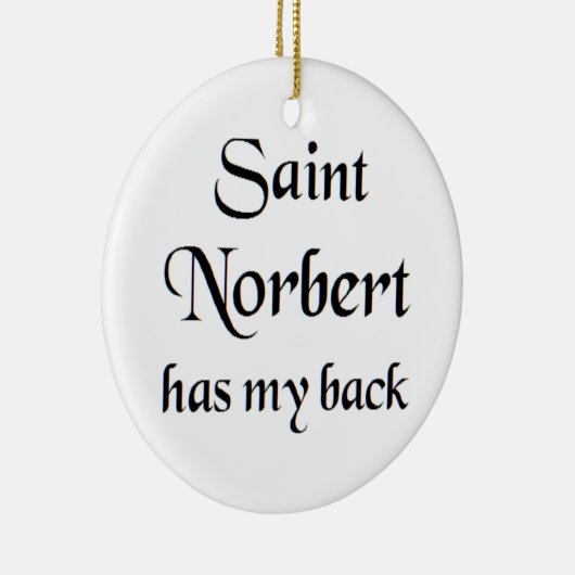 saint norbert coffee mug keramisch ornament (Rechts)
