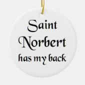 saint norbert coffee mug keramisch ornament (Voorkant)