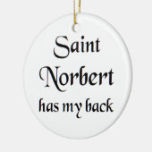 saint norbert coffee mug keramisch ornament (Links)