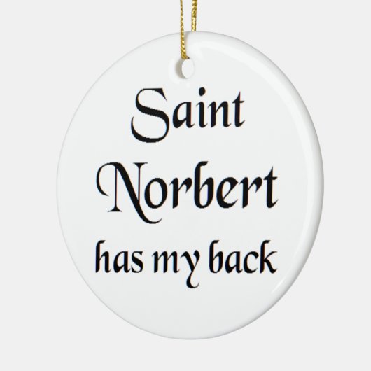 saint norbert coffee mug keramisch ornament (Links)