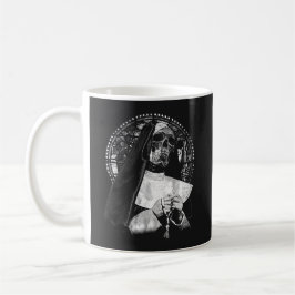Saint of the Forsaken - Occult Streetwear Design Koffiemok