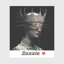 Saint of the Unseen — Gothic Fine Art T-Shirt Sticker