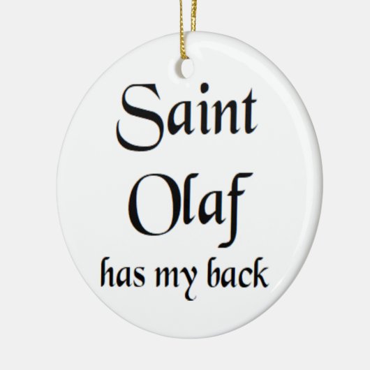 saint olaf keramisch ornament (Links)