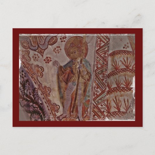 Saint Olaf van Noorwegen Briefkaart (Voorkant)