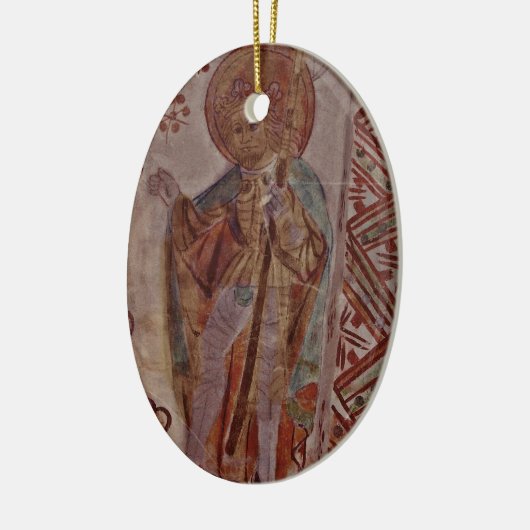 Saint Olaf van Noorwegen Keramisch Ornament (Links)