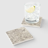 Saint Omer Stenen Onderzetter (Zijkant)