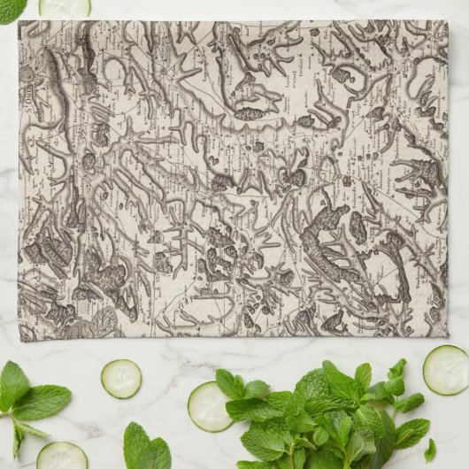 Saint Omer Theedoek (Gevouwen)