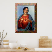Saint Pablo Escobar Poster (Keuken)