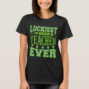 Saint Paddys Leraar Shamrock Lucky St Patricks Da T-shirt