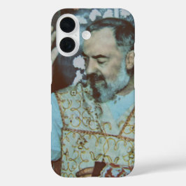 Saint Padre Pio iPhone 16 Hoesje