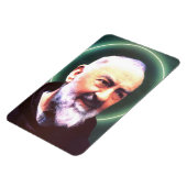 Saint Padre Pio flexibele magneet (Linkerzijde)