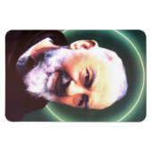Saint Padre Pio flexibele magneet (Horizontaal)