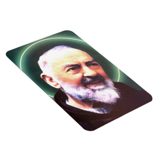 Saint Padre Pio flexibele magneet (Rechterzijde)