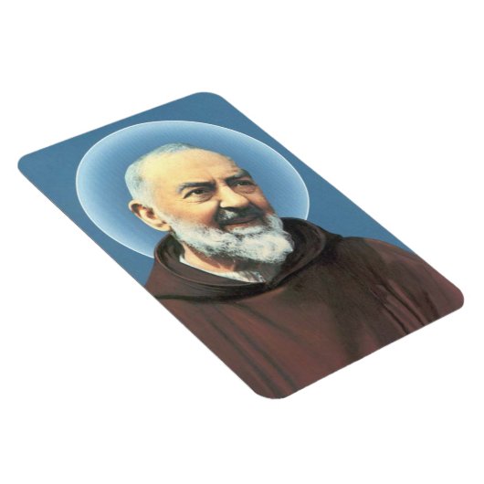 Saint Padre Pio flexibele magneet (Rechterzijde)