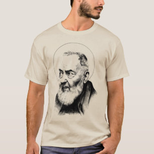 Saint Padre Pio heeft mijn achterkatholieke priest T-shirt