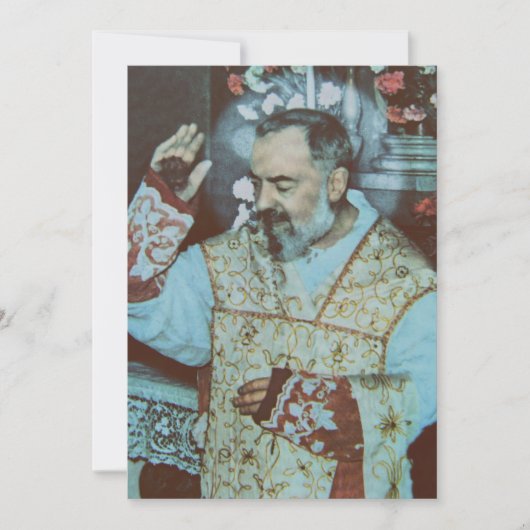 Saint Padre Pio Kaart (Voorkant)