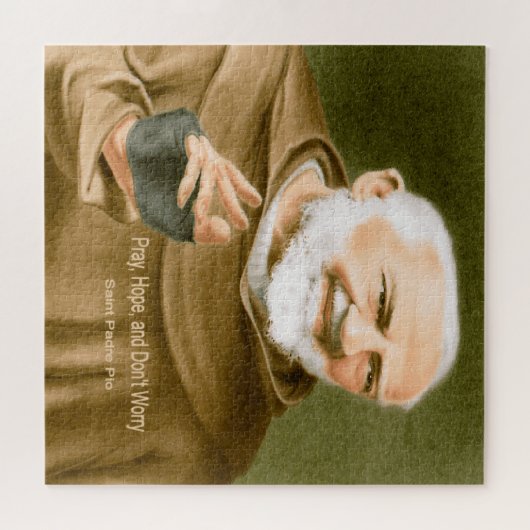 Saint Padre Pio Legpuzzel (Horizontaal)