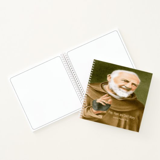 Saint Padre Pio Notitieboek (Binnen)