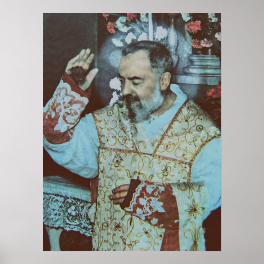 Saint Padre Pio Poster (Voorkant)