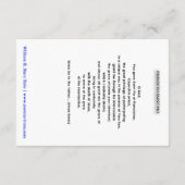 Saint Padre Pio Prayer Kaart (Achterkant)