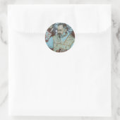 Saint Padre Pio Ronde Sticker (Tas)
