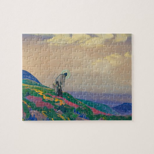 Saint Panteleimon de Healer door Nicholas Roerich Legpuzzel (Horizontaal)