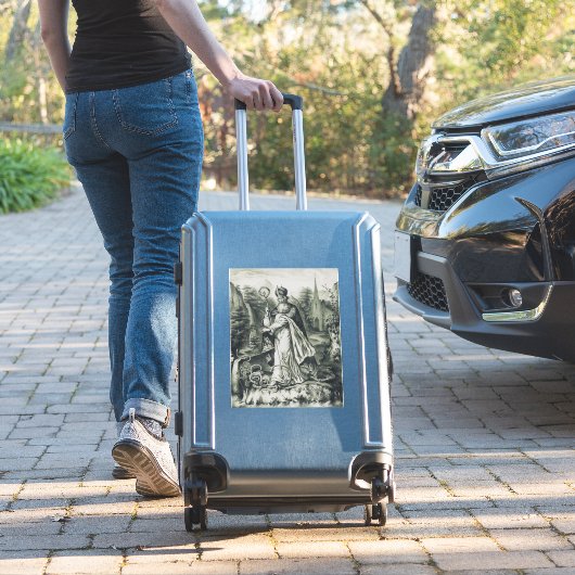 Saint Patrick beschermheer van Ierland Sticker (Koffer Insitu)