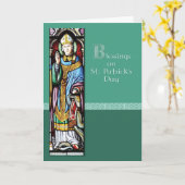Saint Patrick Blessings, Religious Green Kaart (Gele Bloem)
