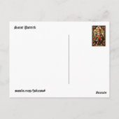 Saint Patrick Briefkaart (Achterkant)