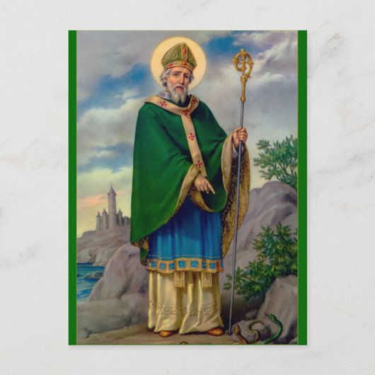 Saint Patrick Briefkaart (Voorkant)