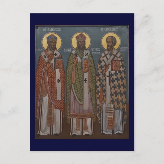 Saint Patrick Briefkaart (Voorkant)