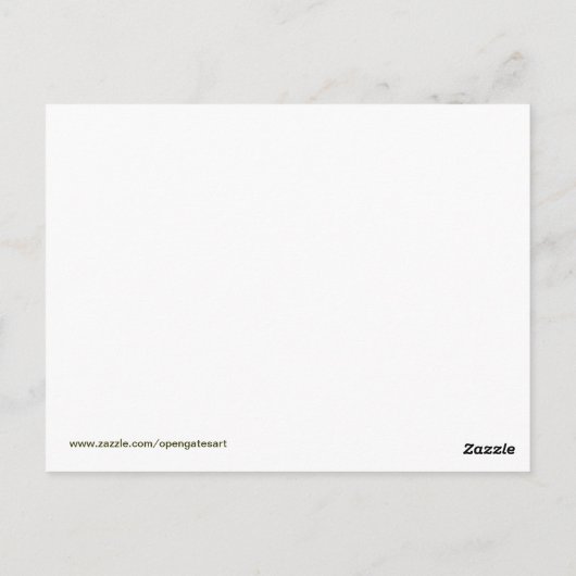 Saint Patrick Briefkaart (Achterkant)