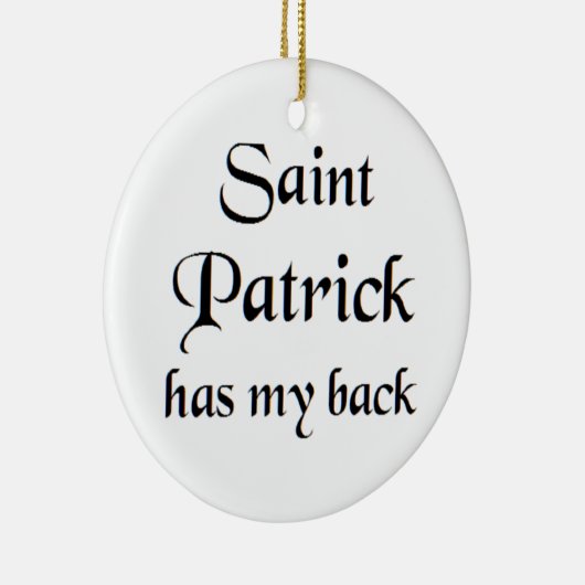 saint patrick coffee mug keramisch ornament (Rechts)