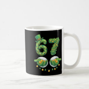 Saint Patrick Dag Zes Zeven 67 Grappige Meme 67 Vr Koffiemok